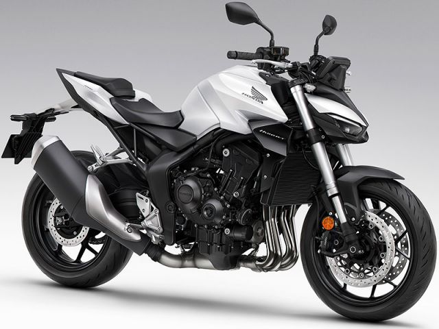 2025年 CB1000 HORNET パールグレアホワイト(カタログメイン)