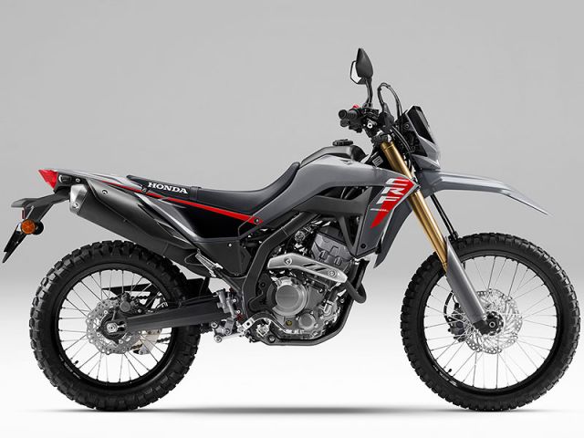 2025年 CRF250L スウィフトグレー(カタログメイン)