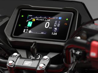 2026年 CB125F(メーター表示イメージ)