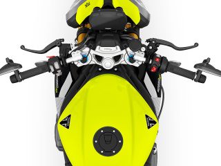 2025年 Speed Triple 1200RX(ハンドルまわりイメージ)