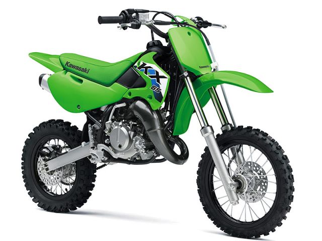 2026年 KX65 ライムグリーン(カタログメイン)