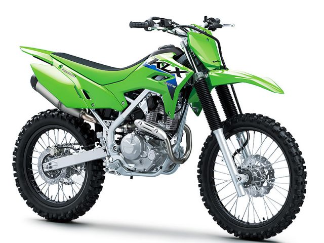 2026年 KLX230R S ライムグリーン(カタログメイン)