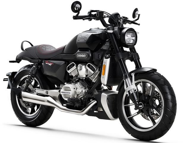 2025年 GV125X Roadster ナイトブラック(カタログメイン)