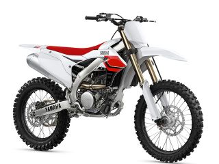 2026年 YZ250F 70th Anniversary Editionパープリッシュホワイトソリッド1