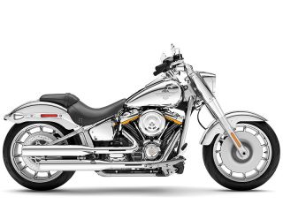 2025年 FLSTFI Softail Fatboy Gray GhostReflection