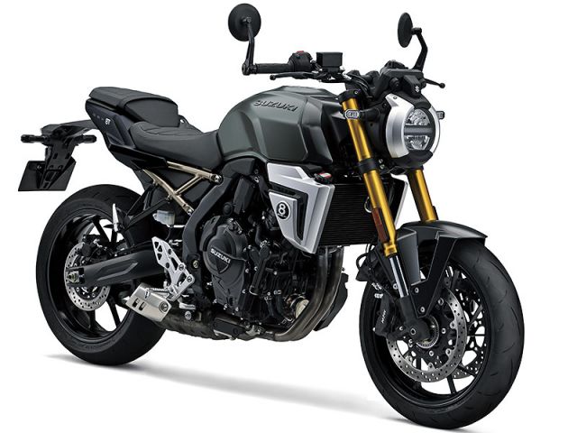 2026年 GSX-8T Metallic Matt Steel Green(カタログメイン)