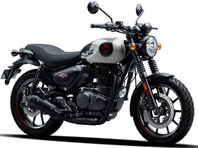 2025年 Hunter350 Dual tone Tokyo Black(カタログメイン)