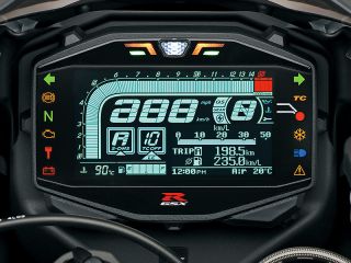 2026年 GSX-R1000R(メーター表示イメージ)