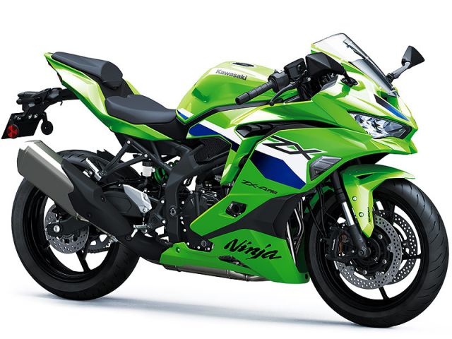 2026年 Ninja ZX-4RR ライムグリーン(カタログメイン)