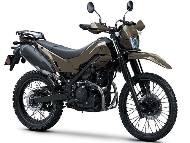2026年 KLX230 DF ミディアムクラウディグレー(カタログメイン)