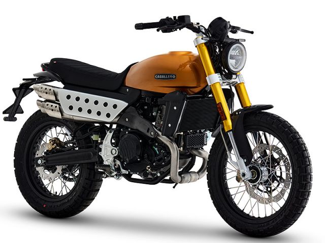 2025年 CABALLERO Scrambler500 Deluxe カッパー(カタログメイン)