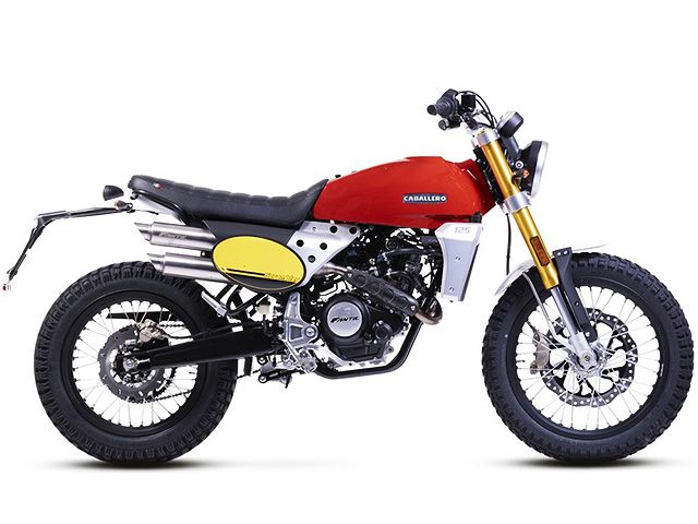 2021年 CABALLERO Scrambler125 (カタログメイン)