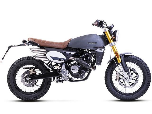 2021年 CABALLERO Scrambler125 Deluxe (カタログメイン)