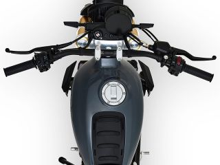 2025年 CABALLERO Scrambler125 Deluxe(ハンドルまわりイメージ)