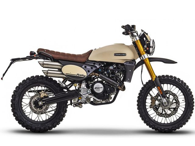 2022年 CABALLERO Rally125 (カタログメイン)