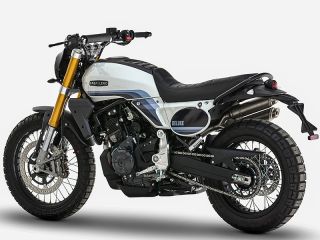 2025年 CABALLERO Scrambler700 Deluxe(リアビュー)