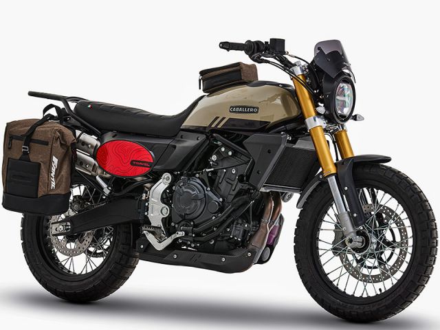 2025年 CABALLERO Scrambler700 Travel ツンドラグリーン(カタログメイン)