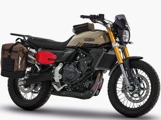 2025年 CABALLERO Scrambler700 Travelツンドラグリーン