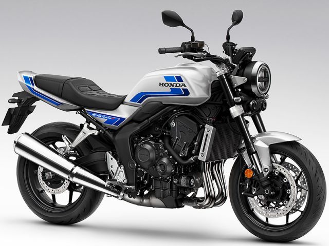 2026年 CB1000F ウルフシルバーメタリック(ブルーストライプ)(カタログメイン)