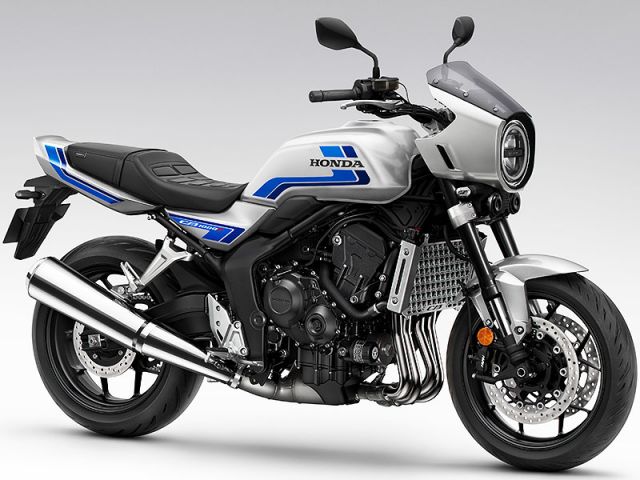 2026年 CB1000F SE ウルフシルバーメタリック(ブルーストライプ)(カタログメイン)