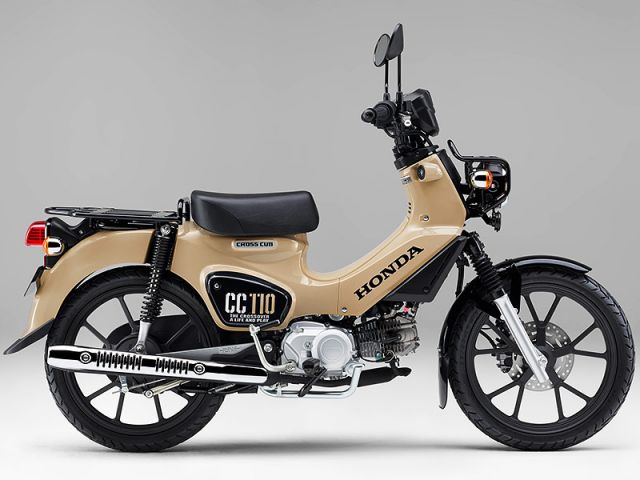 2026年 CrossCub 110 ハーベストベージュ(カタログメイン)