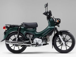 2026年 CrossCub 110マットアーマードグリーンメタリック