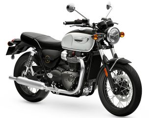 2026年 Bonneville T100Snowdonia White and Sapphire Black