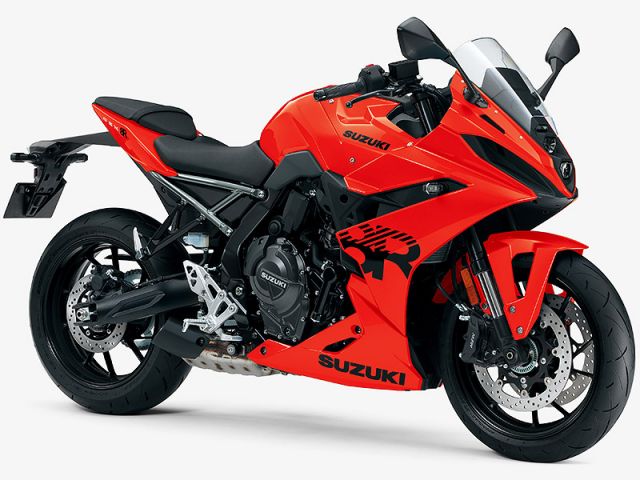 2026年 GSX-8R グラスブレイズオレンジ（カタログメイン）