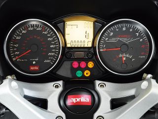 2013年 SRV850（メーター表示イメージ）