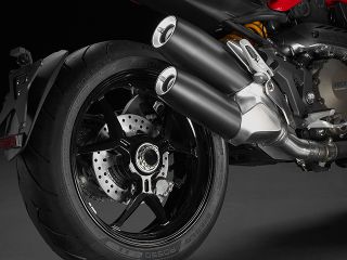 2014年 Monster 1200S（マフラーイメージ）