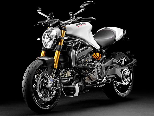 2015年 Monster 1200S スター・ホワイト（カタログメイン）