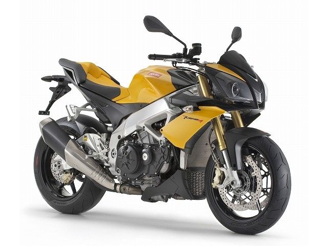 2011年 Tuono V4R APRC(ABS) サンリットイエロー(カタログメイン)