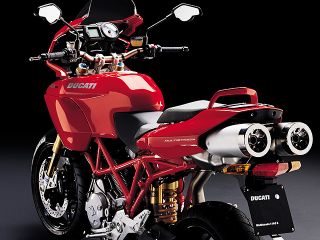 2008年 Multistrada 1100S（リアビュー）