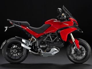 2010年 Multistrada 1200（サイドビュー）