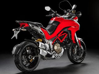 2015年 Multistrada 1200（リアビュー）