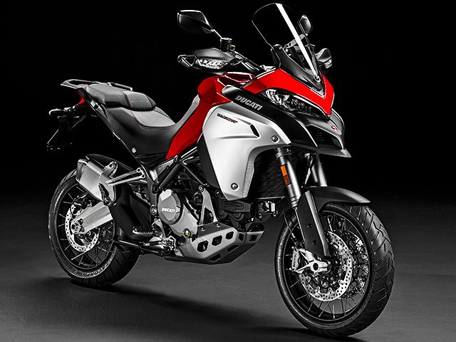 2017年 Multistrada 1200 Enduro レッド（カタログメイン）