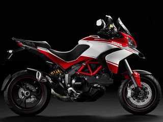 2013年 Multistrada 1200S PikesPeak（サイドビュー）