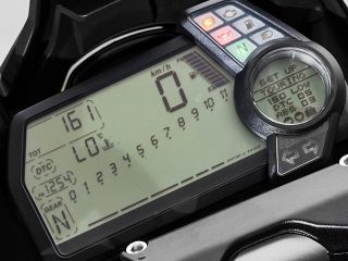2013年 Multistrada 1200S Touring（メーター表示イメージ）