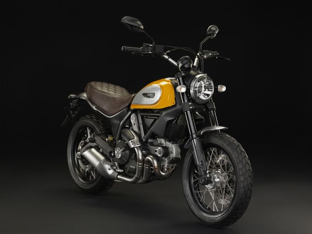 2015年 Scrambler Classic オレンジサンシャイン（カタログメイン）