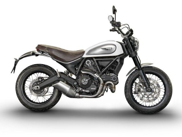 2017年 Scrambler Classic シュガーホワイト（カタログメイン）