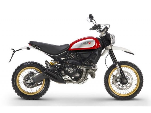2017年 Scrambler DESERT SLED レッド（カタログメイン）
