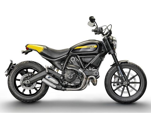 2016年 Scrambler Full Throttle ブラック（カタログメイン）