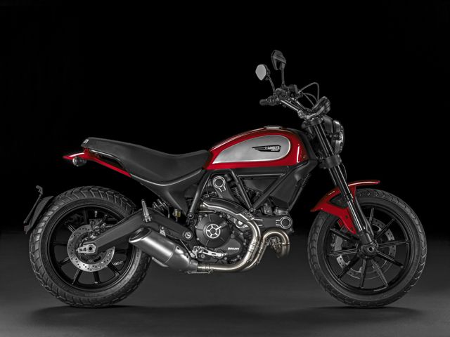 2015年 Scrambler Icon レッド(カタログメイン)