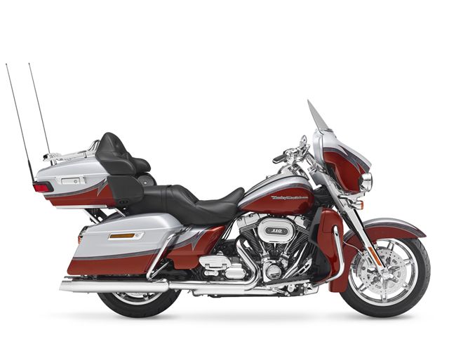 2014年 CVO FLHTKSE Limited スターダストシルバー＆オータムサンセット with ドラゴンテイルグラフィックス（カタログメイン）