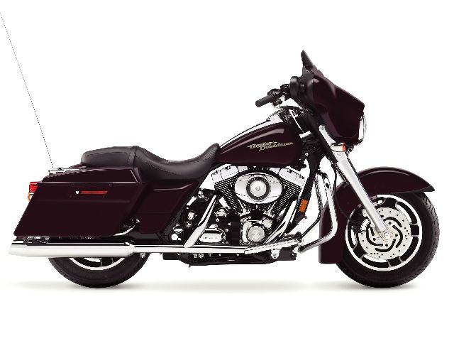 2007年 FLHX Street Glide モノトーンカラー（カタログメイン）