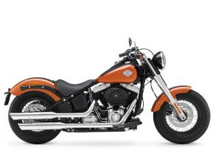 2015年 FLS Softail Slimアンバーウイスキー/ビビッドブラック