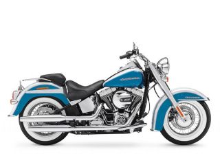 2016年 FLSTN Softail Deluxeクラッシュドアイスパール/フロステッドティールパール