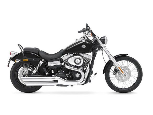 2012年 FXDWG Wide Glide ビビッドブラック（カタログメイン）
