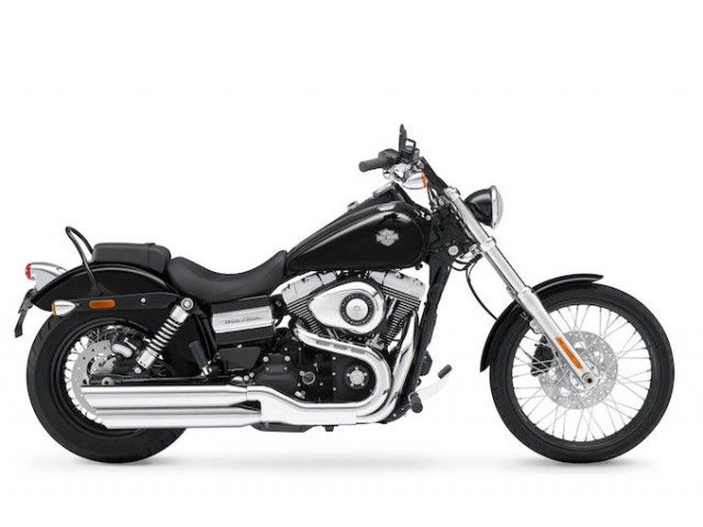 2015年 FXDWG Wide Glide ビビッドブラック（カタログメイン）