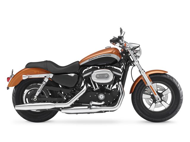 2014年 XL1200CA Limited キャンディオレンジ＆ビアボトルデラックス（カタログメイン）
